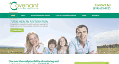 Desktop Screenshot of covenantnaturalhealthcare.com